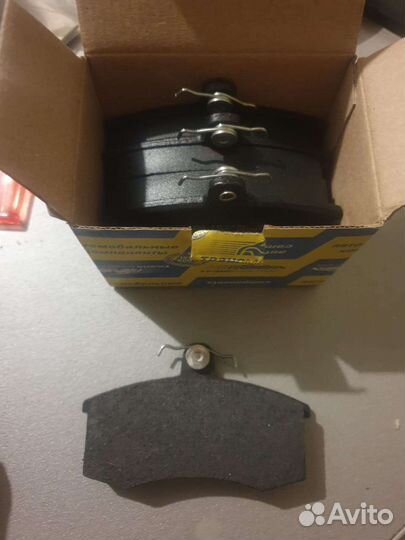 Колодки дискового тормоза ваз 2108-09 в сборе