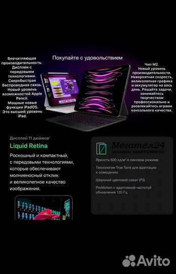 iPad Pro 11 (2022) 512Gb Wi-Fi Gray