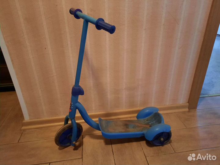 Самокат детский трехколесный бу