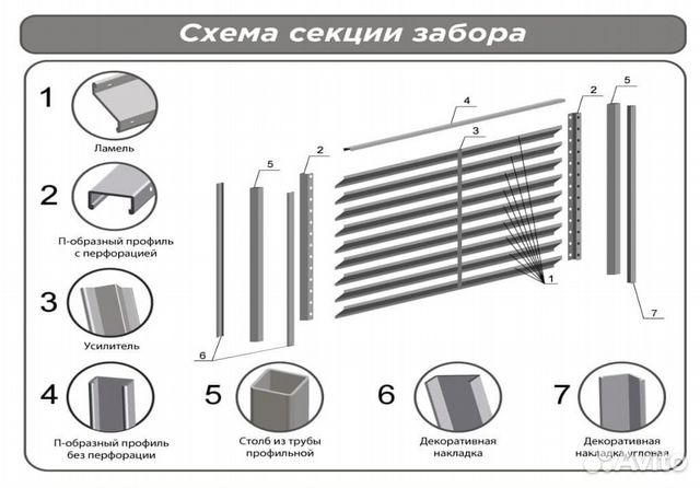 Забор -Жалюзи без посредников