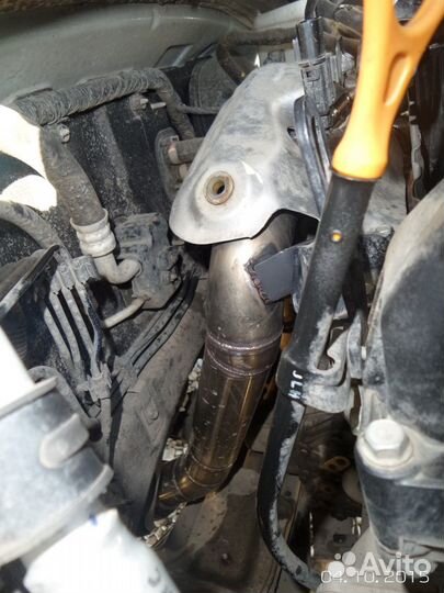 Выхлоп на kia sportage 3