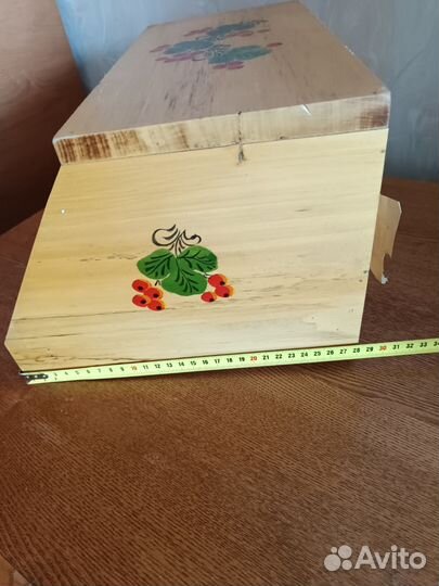 Хлебница деревянная СССР