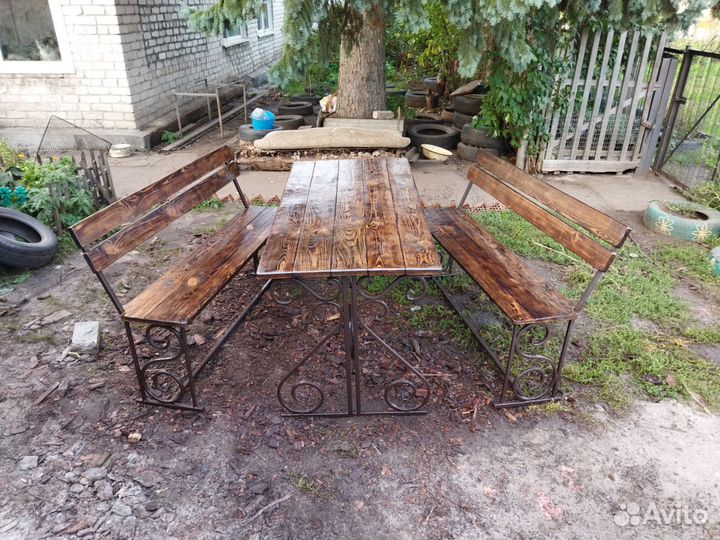 Лавка для сада и домовой территории под заказ