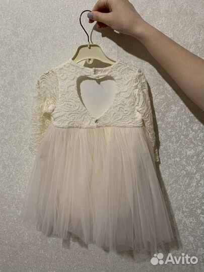 Платье для девочки 86 размер