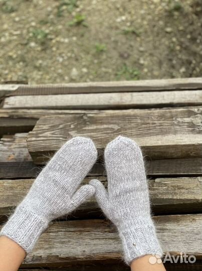 Hand made Варежки вязаные