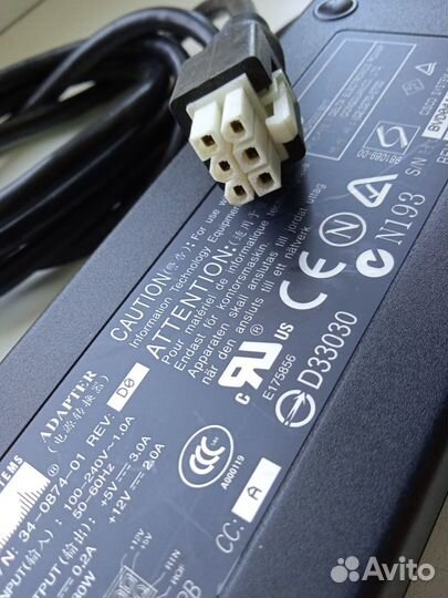 Блок питания Cisco systems p/n 34-0874-01 5v 12v