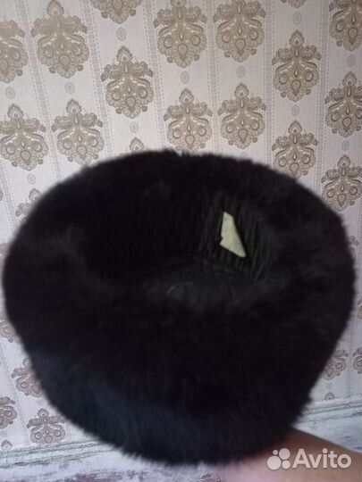 Шапка из кролика