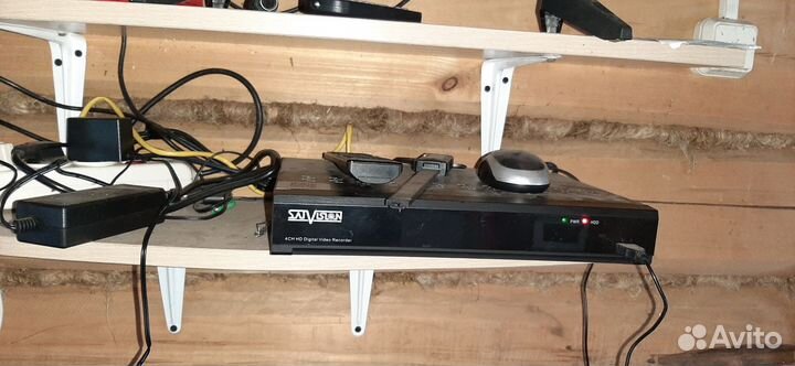 Комплект видеонаблюдения 4 камеры