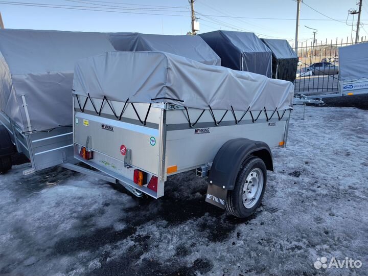 Прицеп «Викинг Про Лайт» 2,0х1,26 с тентом