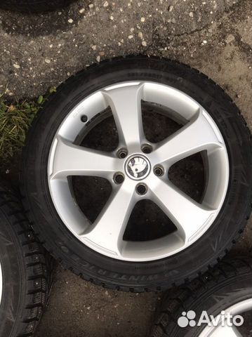 R17 Dunlop SP Winter Ice 02 205/50, PCD 5x112 DIA 57.1