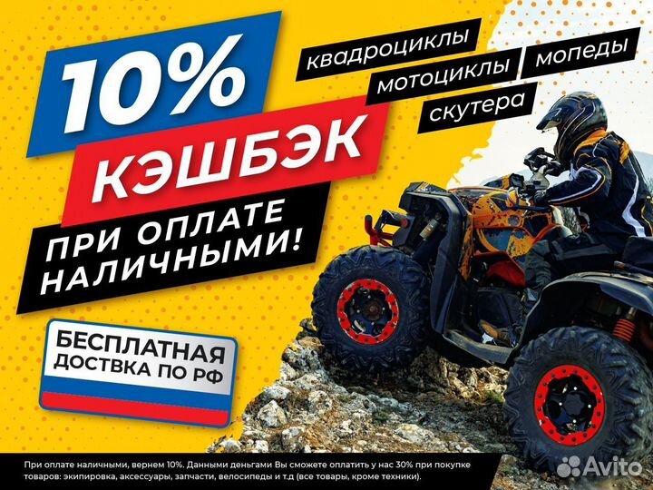 Квадроцикл promax kids 150 LUX Черный