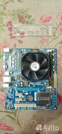 Комплект мат. плата проц. оперативная память кулер