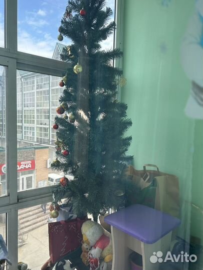 Елка искусственная 180 см бу