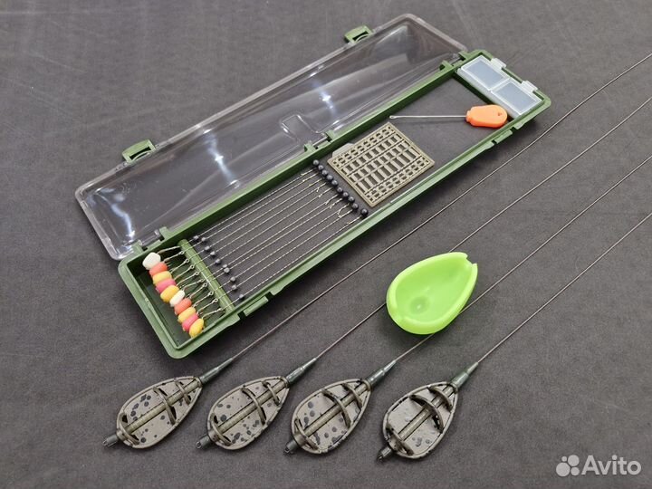 Карповый монтаж Флэт метод фидер - Flat feeder 2