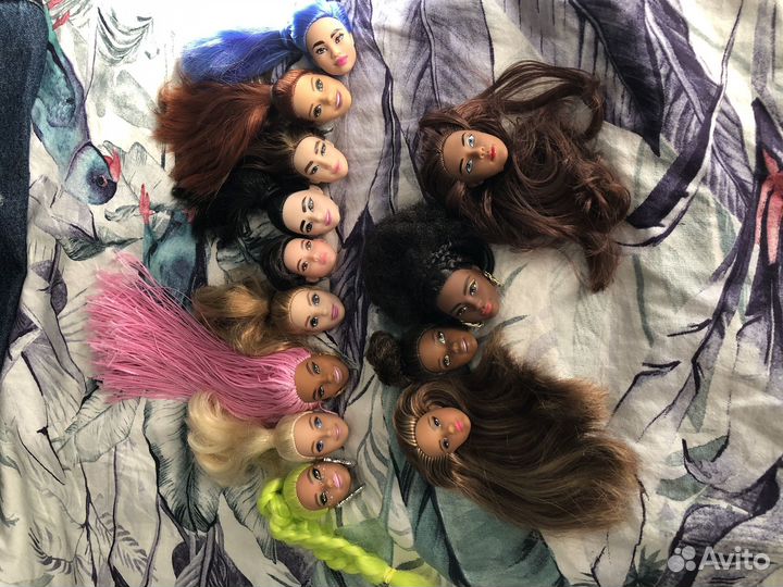 Barbie тело,головы барби новые