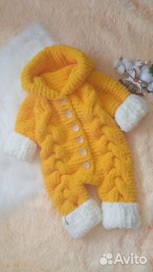 Комбинезон плюшевый