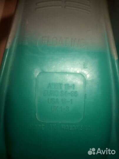 Ласты для плавания детские 34 35 размер