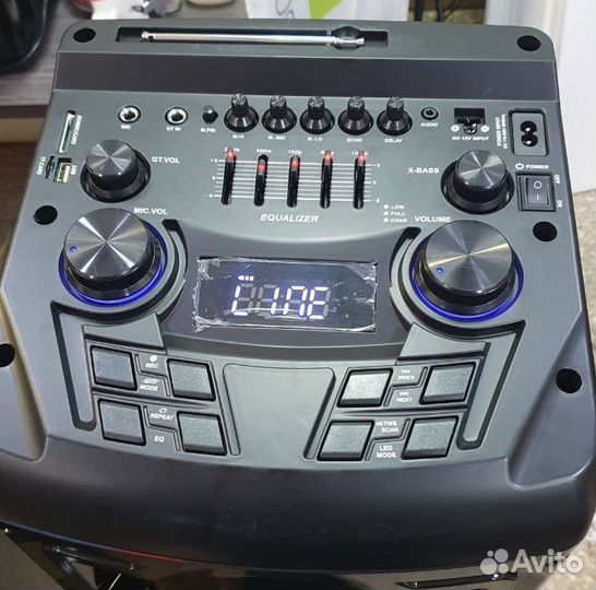 Мощная колонка eltronic 30-19 crazy BOX 1300, мдф