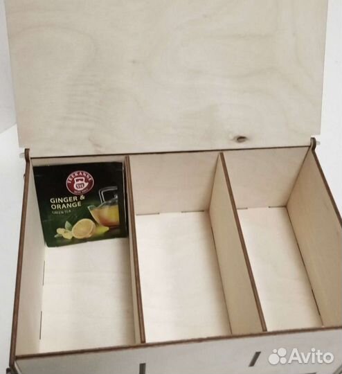 Коробка/шкатулка для чайных пакетиков