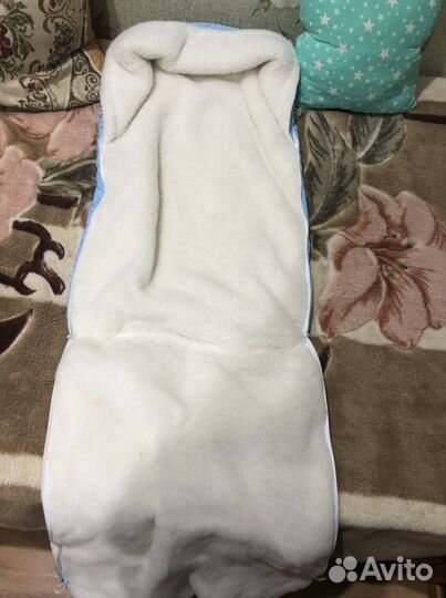 Конверт одеяло на выписку зимний