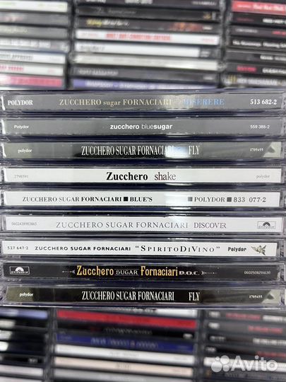 Музыкальные cd диски Zucchero