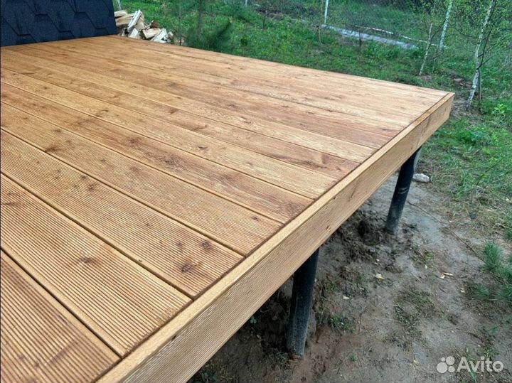 Террасная доска Вельвет из лиственницы PLM-3168