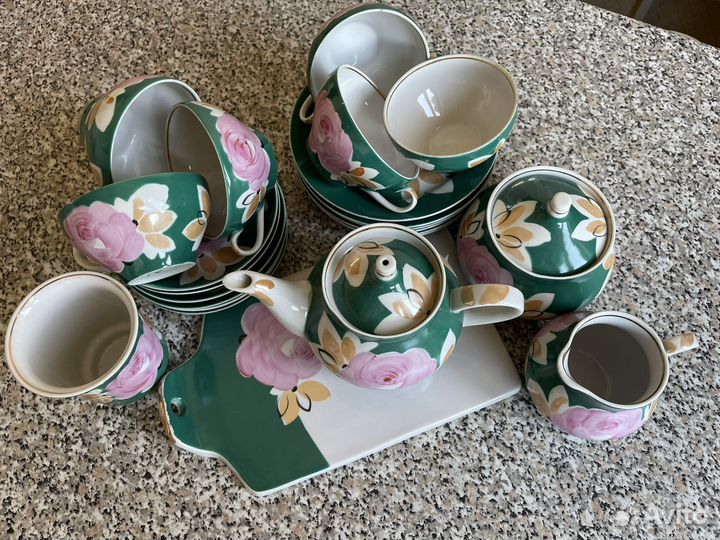 Сервиз чайный фарфор Дулево 6персон