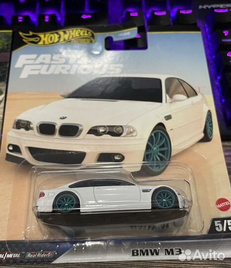 Hot wheels premium fast furious