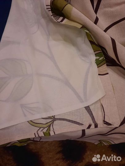 Ткань хлопок и лен
