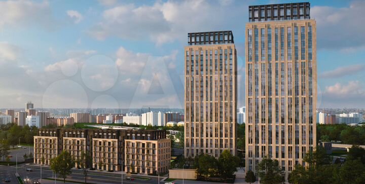 1-к. квартира, 41,3 м², 5/6 эт.