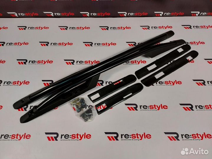 Рейлинги Honda CR-V 06-12г Черные K2048