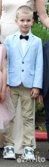 Костюм HM для мальчика 122 пиджак+брюки