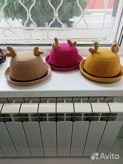 Женские шляпки фетровые