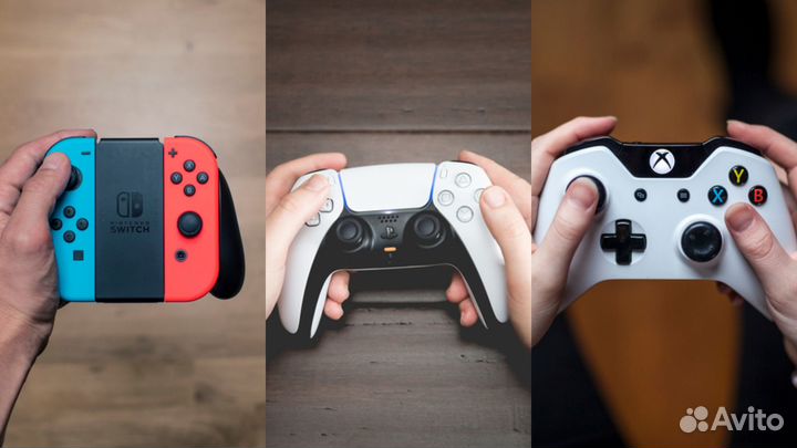 Аренда PS5 PS4 VR2 Xbox X Switch