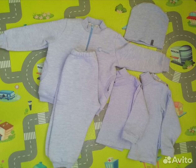 Костюм для мальчика комплектом 5 вещей 86-92