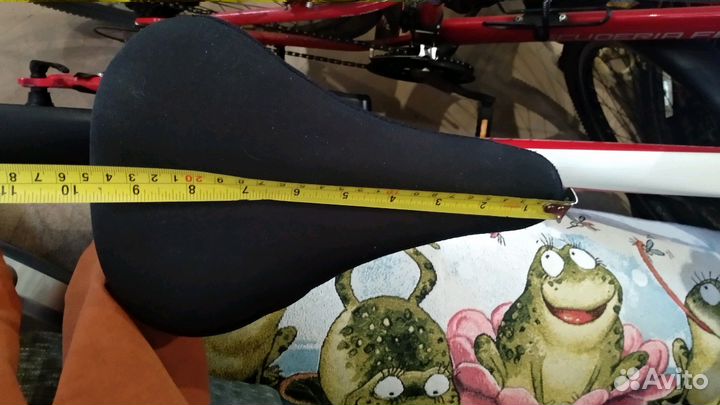 Силиконовая накладка на велосипедное седло, замок