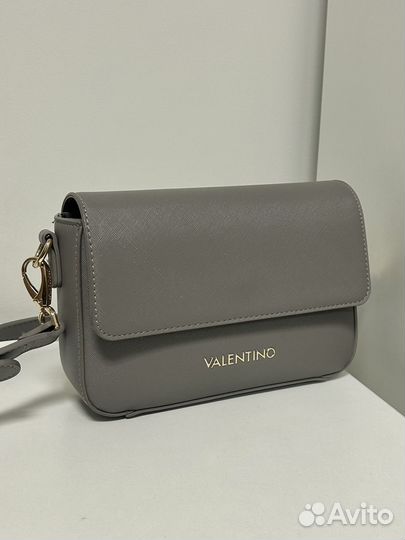 Сумка Valentino оригинал женская серая