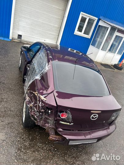 Mazda 3 1.6 AT, 2007, битый, 167 000 км
