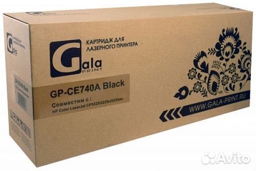 Картридж GalaPrint CE740A GP CE740A BK