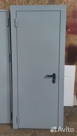 Одностворчатые двери в котельную/противопожарные