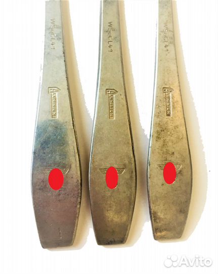 Вилки алюминиевые, WH, оригинал, 1941 год