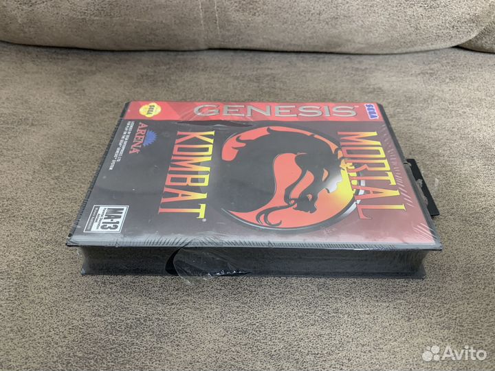 Sega Genesis. Mortal Kombat. Sealed