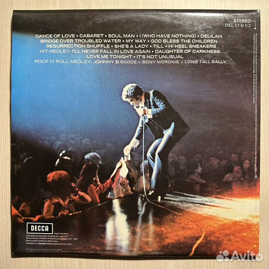 Tom Jones – Live AT Caesar's Palace Las Vegas 2LP