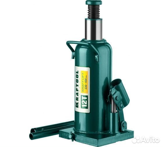 Домкрат бутылочный Kraftool 12т, 230-460мм