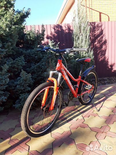 Велосипед скоростной подростковый 24 дюйма