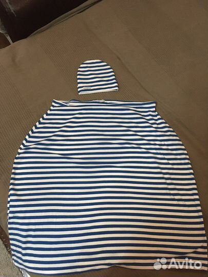 Снуд для кормления и шапка