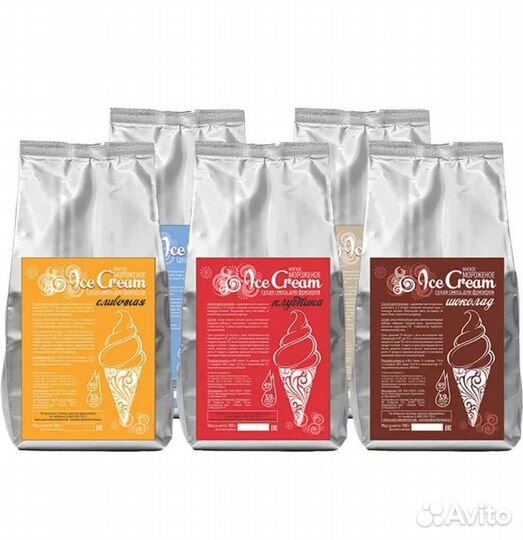 Смеси для мягкого мороженого