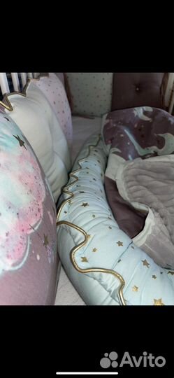 Бортики в детскую кроватку