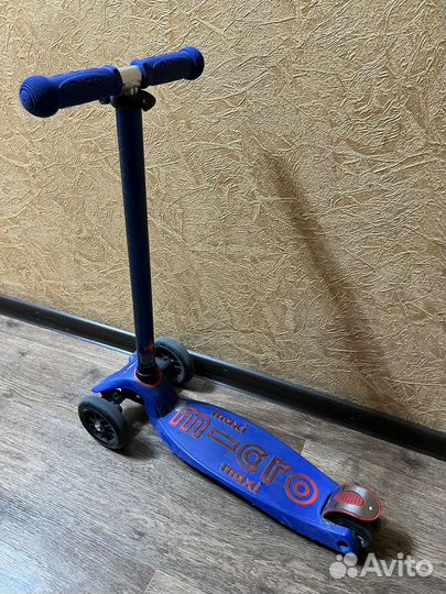 Самокат детский трехколесный бу
