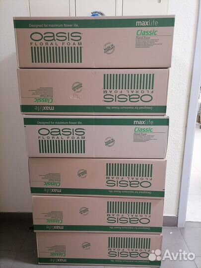 Пена флористическая губка пиафлор Оазис Oasis